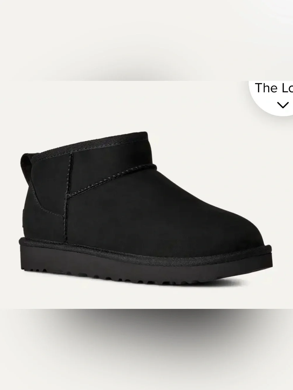 UGG Classic Ultra Mini Boots Black Women’s Size 8 New Never Worn